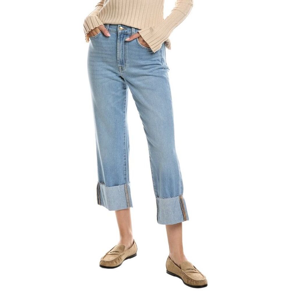 7 For All Mankind Womens  Logan Lakeville Stovepipe Jean